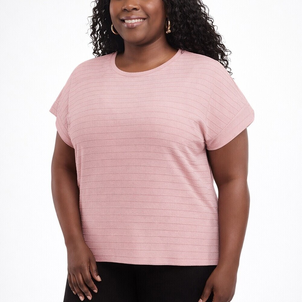 Ellen Tracy Women's XXL Blouse Pink a2211